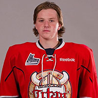 Photo of Jordan Boyd wearing his Acadie-Bathurst Titan jersey