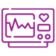 ecg machine icon
