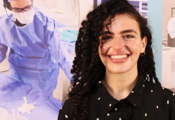 Mirna Gerges, QEII Foundation Diversity in Health Care Bursary recipient