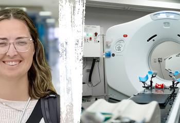 Kim Watson and CT simulation technology