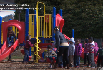 children at a playground