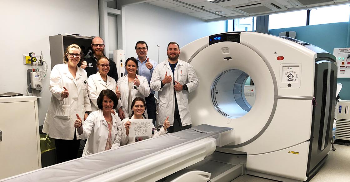 PET-CT team QEII