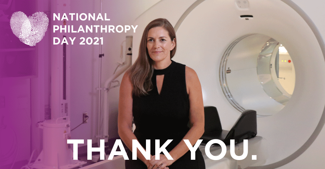 National Philanthropy Day thank you banner