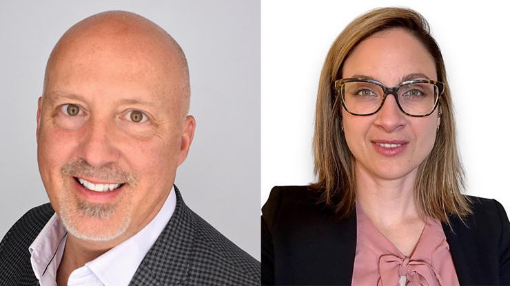 Dr. Phil Tibbo (left) and Dr. Amanda Vinson (right)