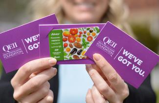Person holding Sobeys gift cards